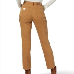 Lee vintage high waist ankle dungaree 27